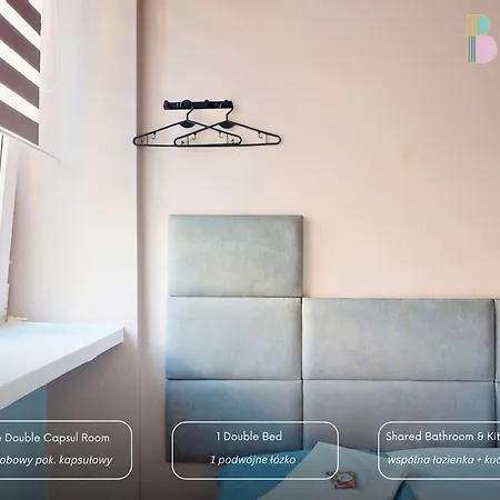 Kapsuly Aparthostel Hostel Varšava