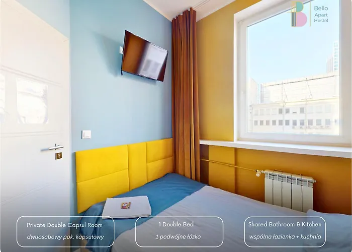 Hostel Kapsuly Aparthostel Varšava
