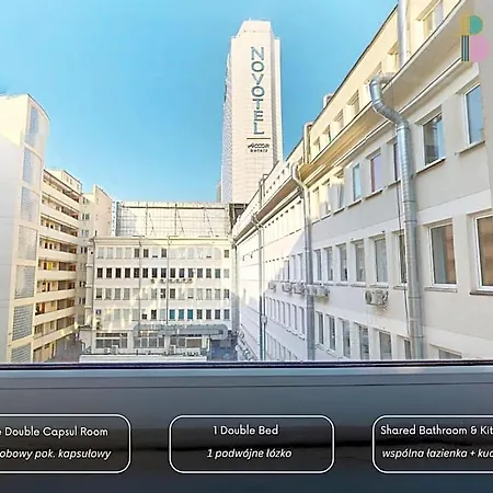 Vandrerhjem Kapsuly Aparthostel Warszawa