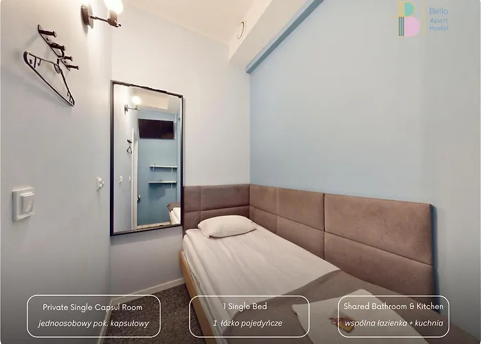 Kapsuly Aparthostel ワルシャワ
