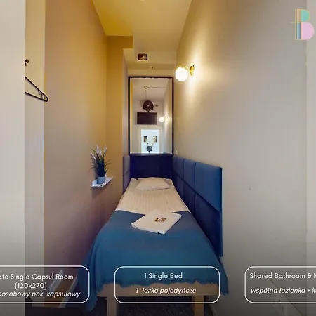 Hostel Kapsuly Aparthostel Varšava